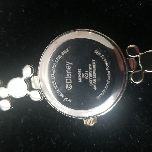 DISNEY Mickey Mouse Two Tone Gold and Silver Watch - Picture 5 of 6